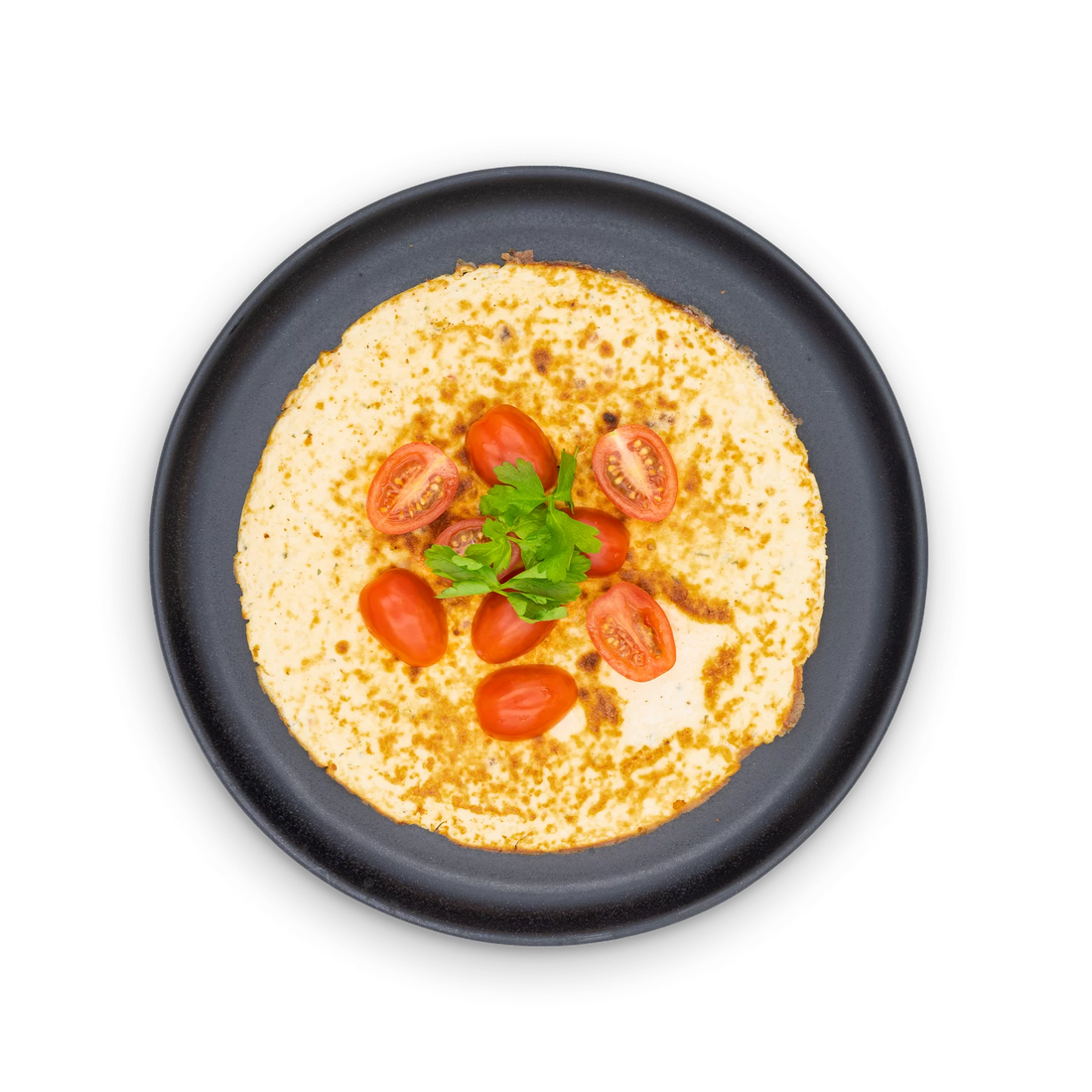 Diet Egg Omelette - fluffy omelette with added vegetables