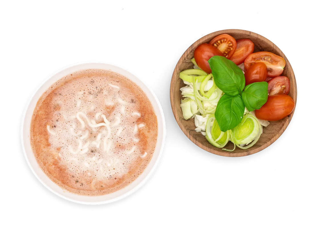 Diet Tomato Soup - with noodles and vegetables