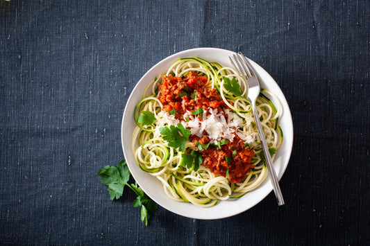 Bowl with Spaghetti Squash with Bolognese