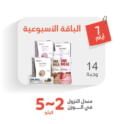 1 week of Nupo Diet Mix Bundle